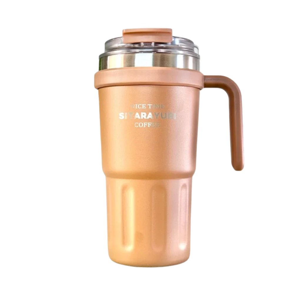Sitarayuri leak proof tumbler brown - 600ml