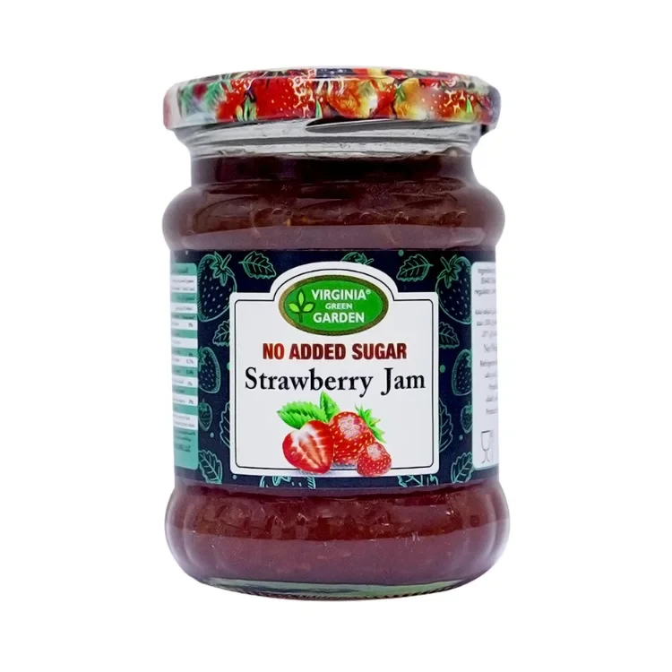 Virginia Green Garden Strawberry Jam 350g (No Sugar)