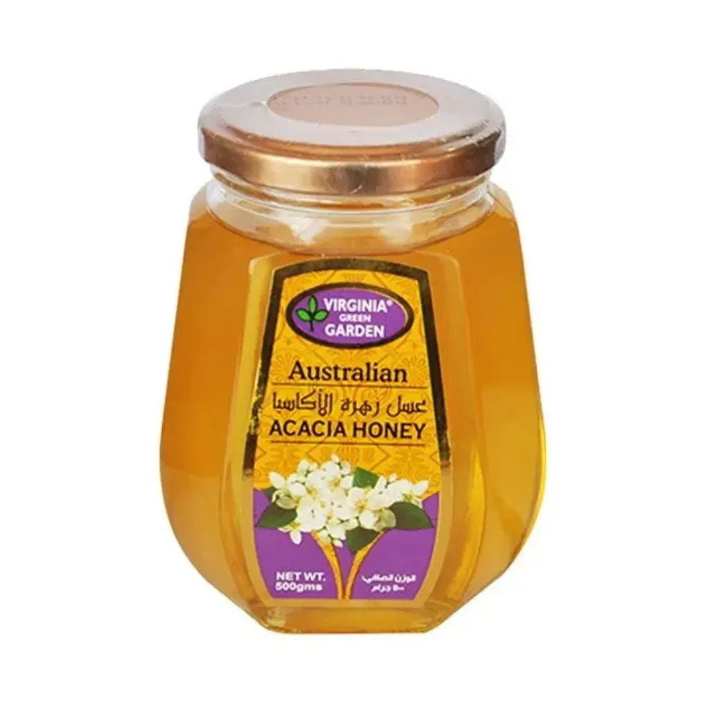 Virginia green Garden Australian Acacia Honey 500g (Dubai)