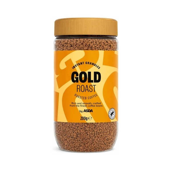 ASDA Gold Roast Instant Coffee Granules - 200g