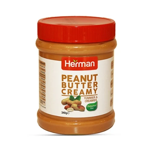 Herman Creamy Peanut Butter Butter 340g