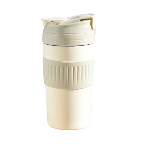 510ml Twin Sip Insulated coffee Tumbler - Gray