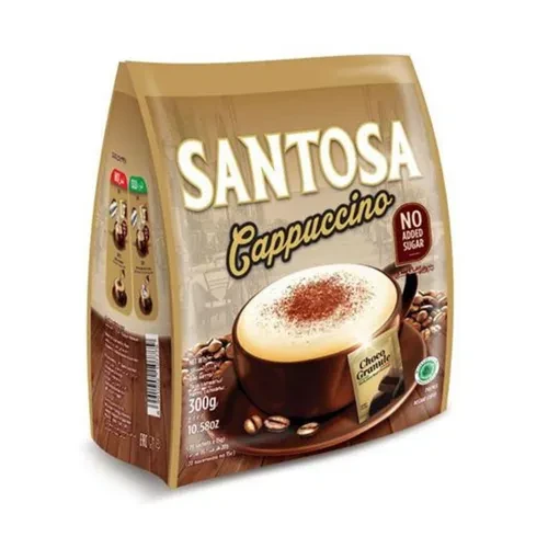 Santos Cappaccino no added Sugar - 20 Sachet