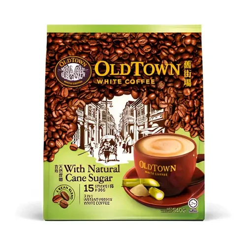 OldTown White Coffee 3 in 1 Natural Cane Sugar