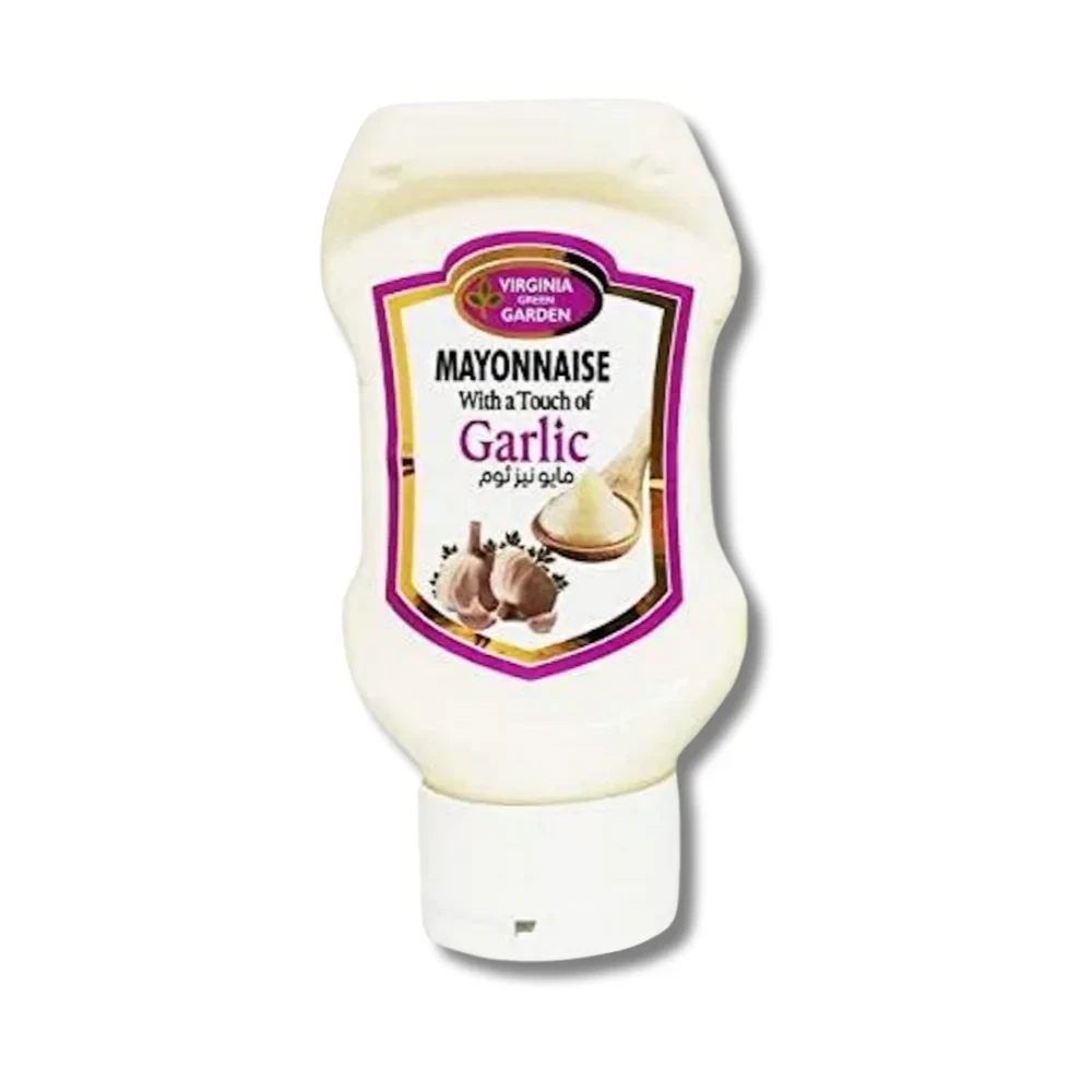 Virginia Green Garden Mayonnaise With A Touch Of Garlic- 300g