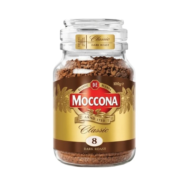 Moccona Classic Dark Roast Instant Coffee – Intensity 8 (100g)