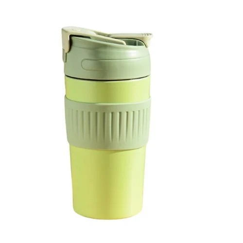 510ml Twin Sip Insulated coffee Tumbler - Green