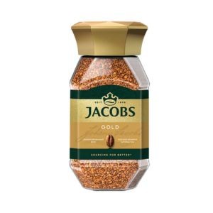 JACOBS Gold Instant Coffee - 95g Jar - Rich Aroma & Smooth Taste