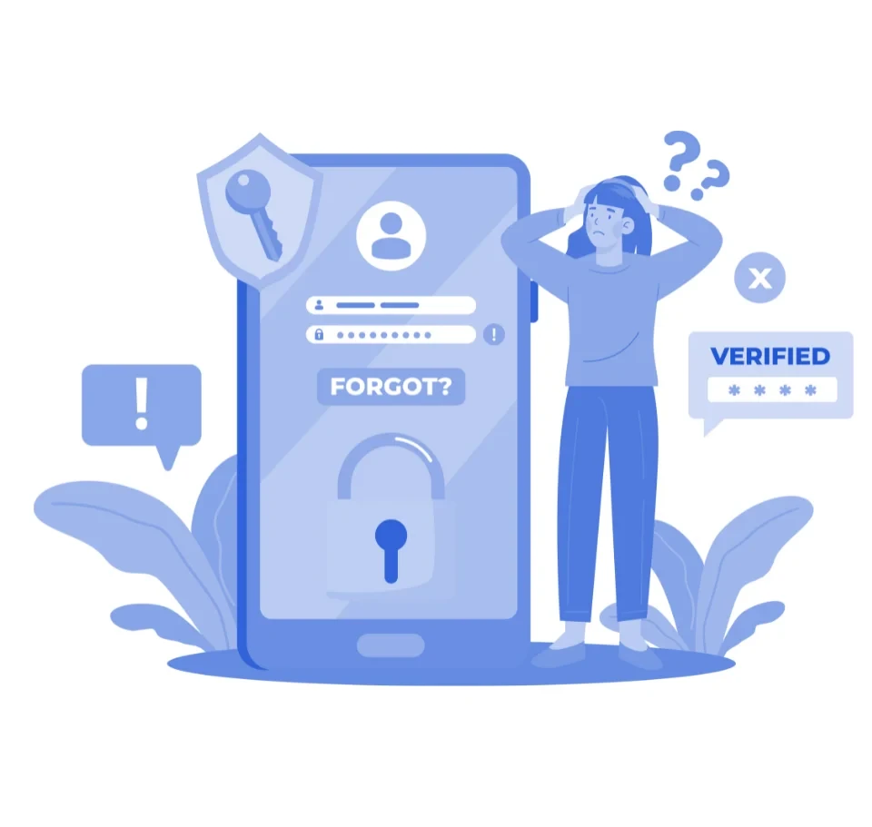 Forgot Password Page Image