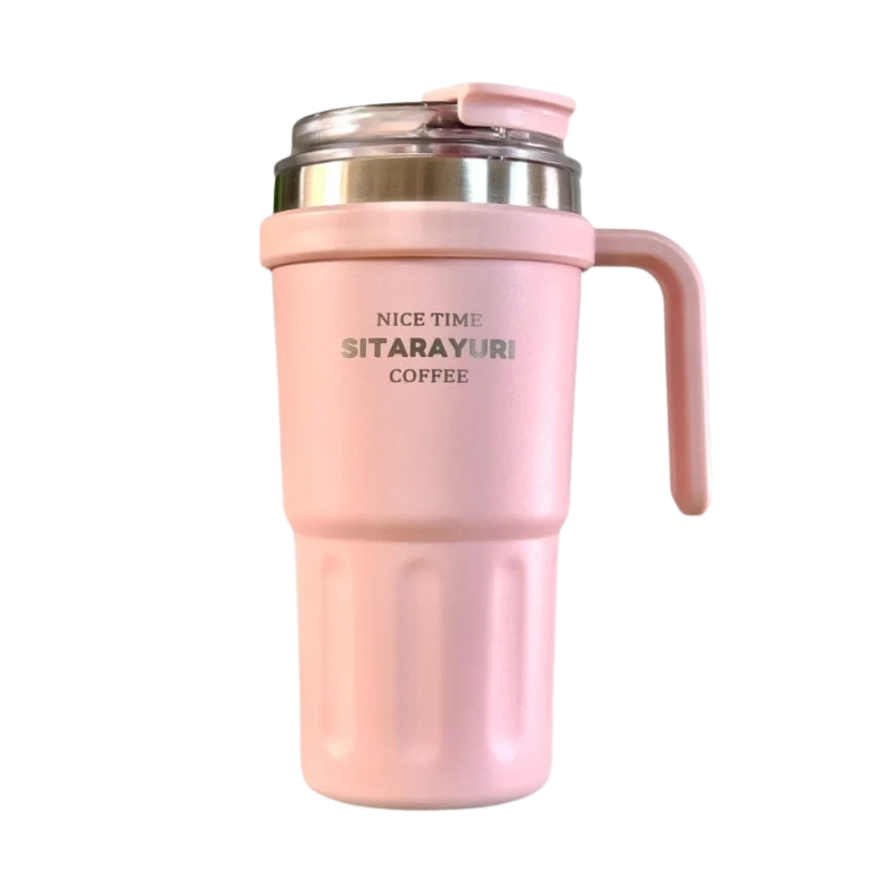 Sitarayuri leak proof tumbler rose pink - 600ml