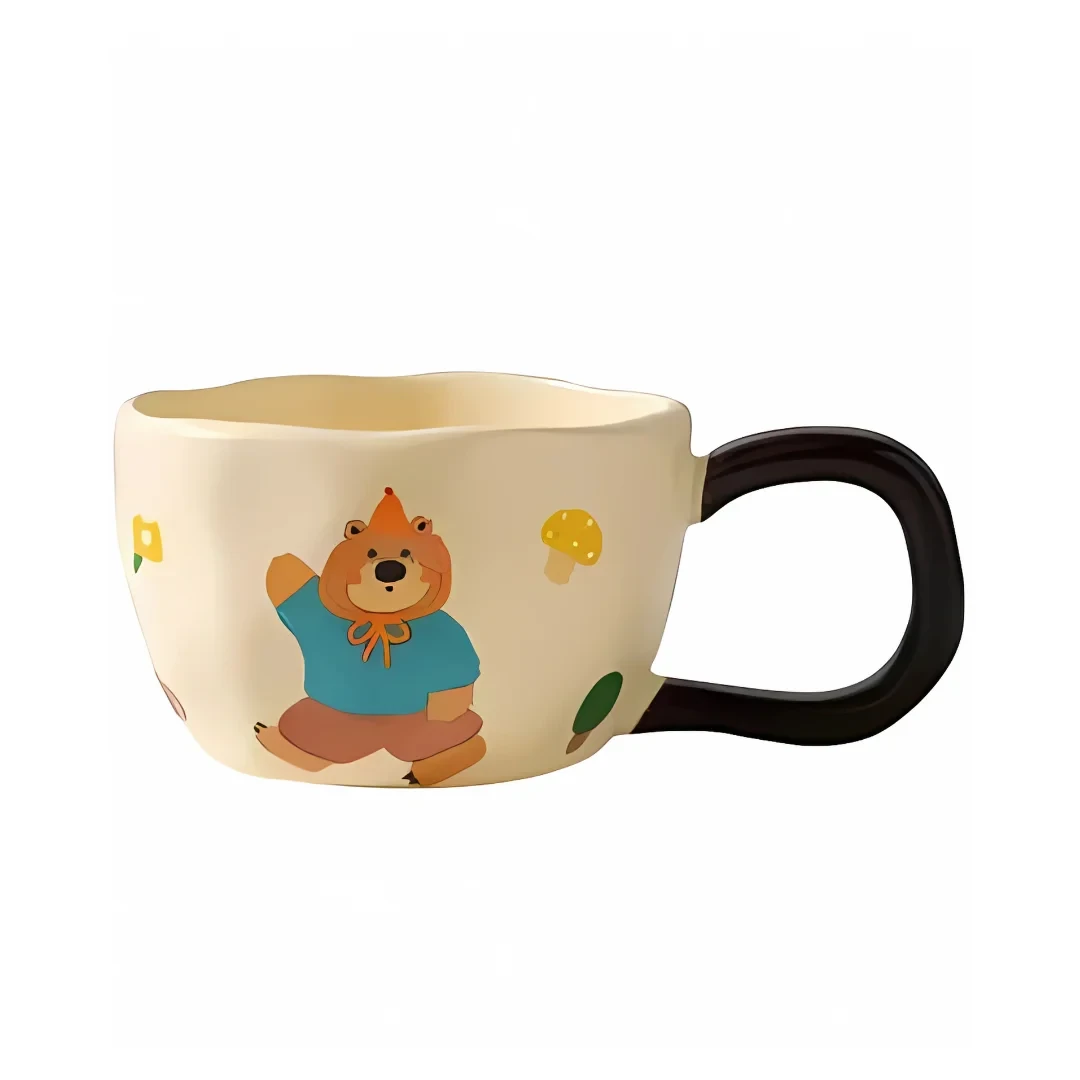 Ceramic Cup 380ml - Blue Bear