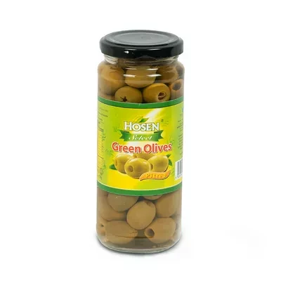 Hosen Pitted Green Olives - 345g