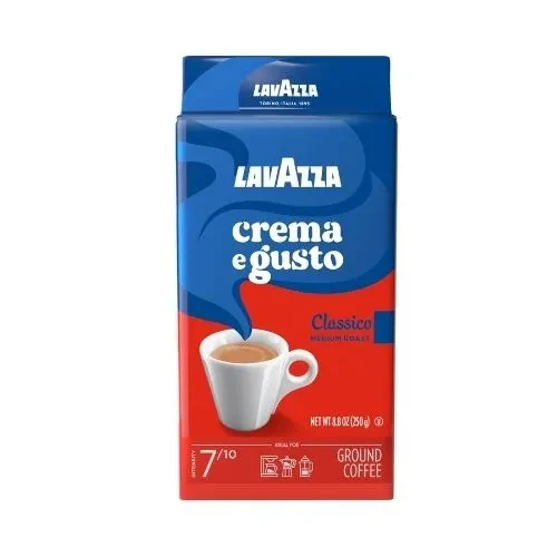 Lavazza Crema e Gusto Classico Ground Coffee 250g