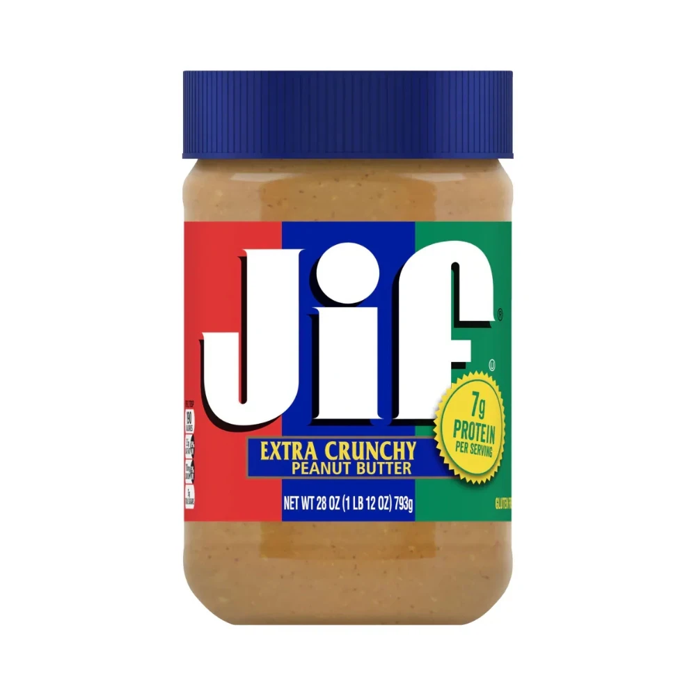 JIF Extra Crunchy Peanut Butter 454g