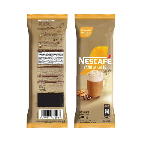 Nescafe Vanilla latte 10 Sachet