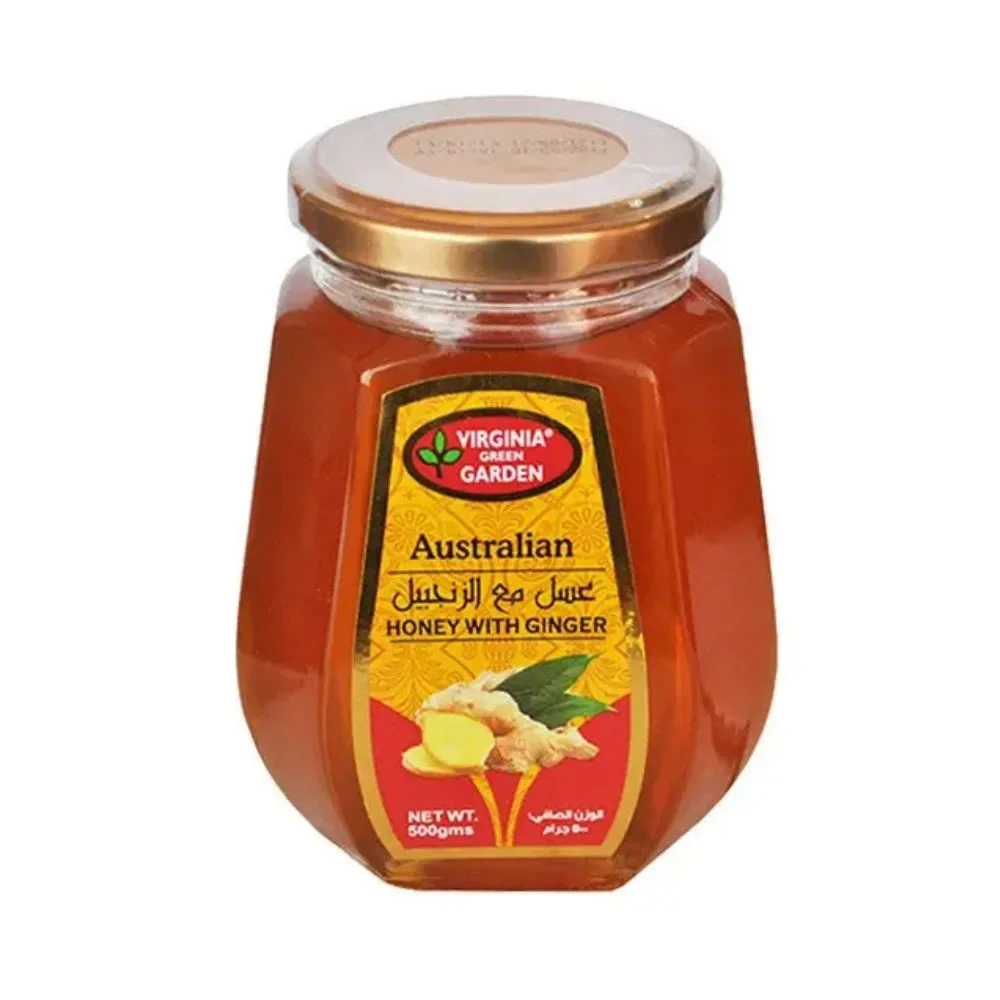 Virginia green Garden Australian Honey with Ginger 500g (Dubai)