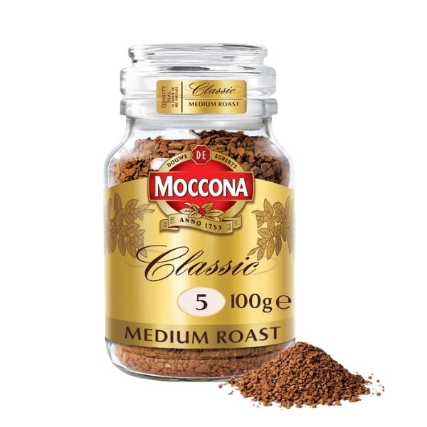 Moccona Classic Medium Roast Instant Coffee – Intensity 5 (100g)