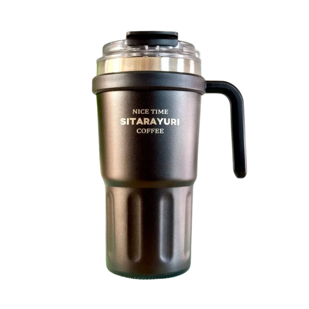 Sitarayuri leak proof tumbler black - 600ml